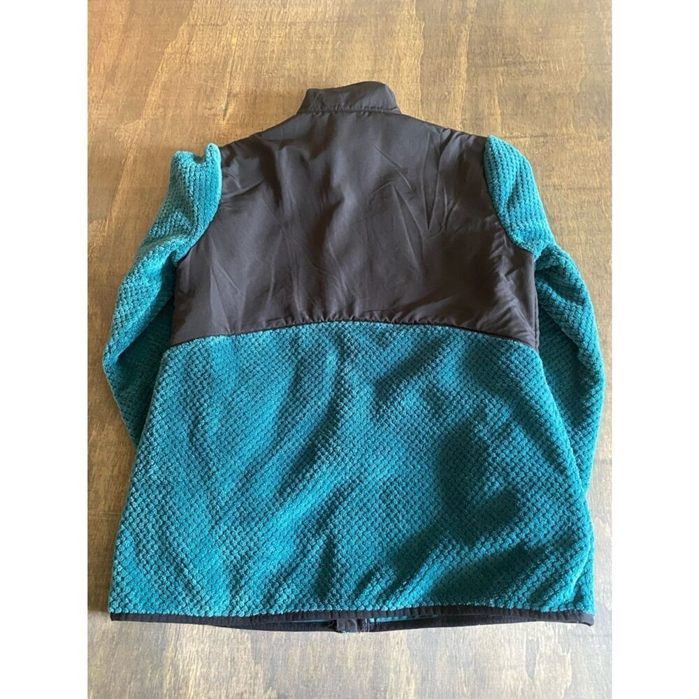 Fila Teal and Black Sherpa Fleece Jacket - Picture 5 of 5